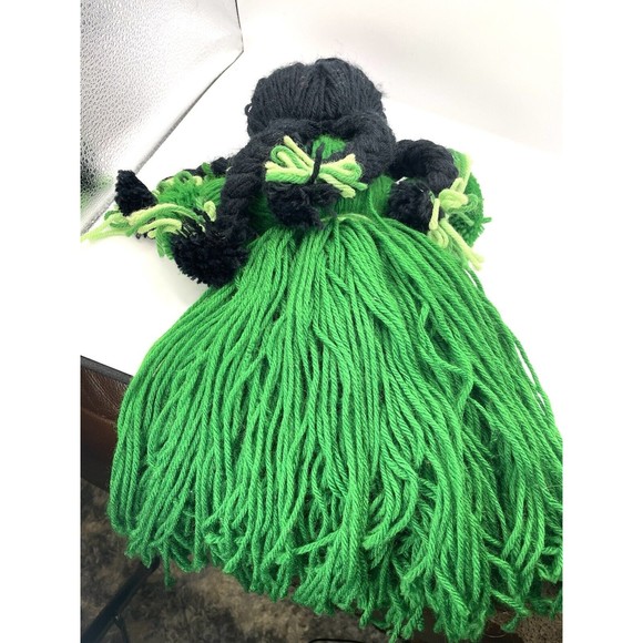 Native American Handcrafted Hawaiian Hula Tiki Polynesian Handmade Doll Girl P10 - Picture 3 of 4